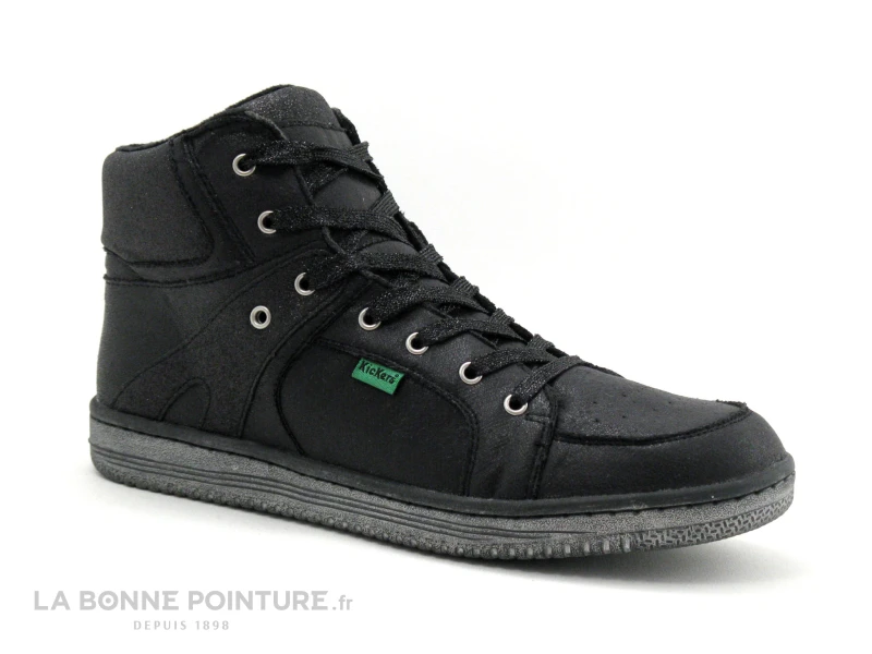 Kickers LOWELL Noir Brillant - 739352-30 - Basket Montante – Image 5