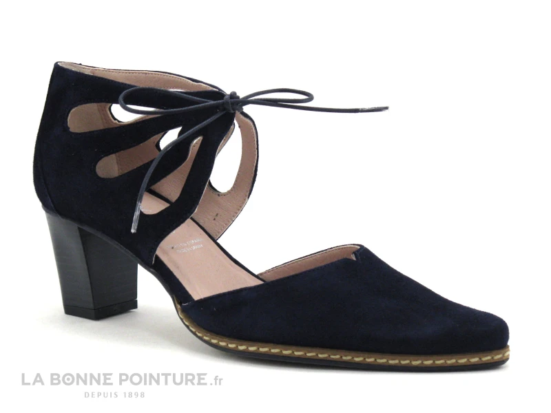 Dorking D7394-AC Bleu Marine - Escarpin - Lacet – Image 5