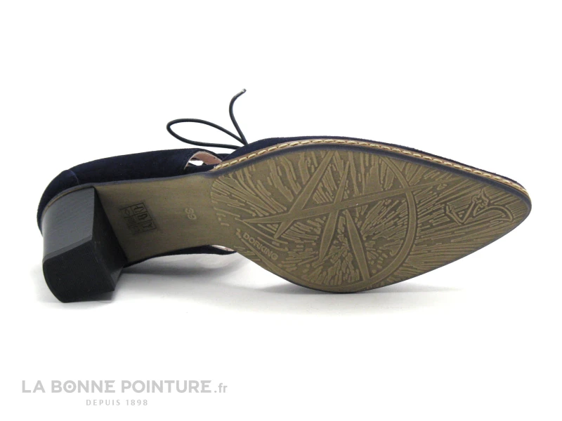 Dorking D7394-AC Bleu Marine - Escarpin - Lacet – Image 7