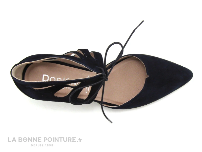 Dorking D7394-AC Bleu Marine - Escarpin - Lacet – Image 6