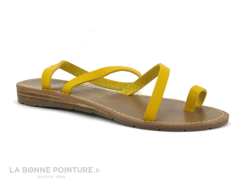 Chattawak 9-SALOME Jaune - Plagette Femme