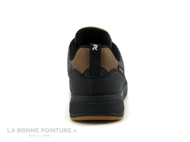 Rieker Revolution 07005-00 - Basket De Ville Homme Noire Et Marron – Image 4