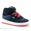 Kickers BILBON Marine Bleu Glitter 664562 - Basket Montante Fille