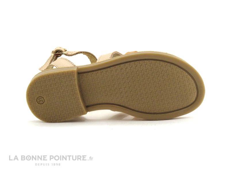 MKids MEPOI - Rose Nude - Orange Cuivre - Sandale Fille – Image 7