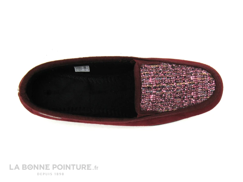 Semelflex JANET Bordeaux - Chausson Femme A Petit Talon – Image 4