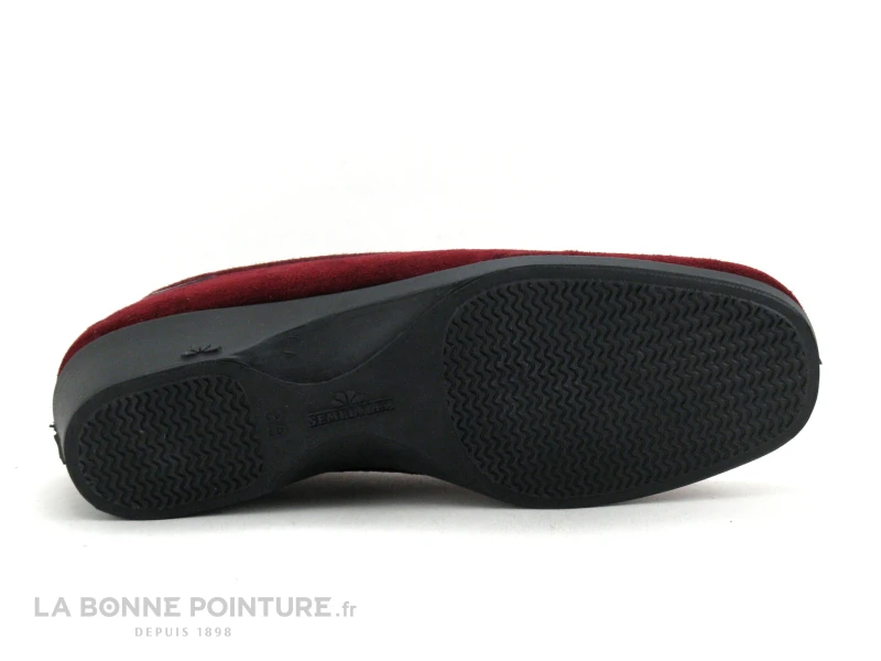 Semelflex JANET Bordeaux - Chausson Femme A Petit Talon – Image 5