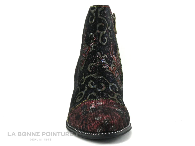 Laura Vita ELCODIEO 212A Wine - Boots Bordeaux Talon Haut – Image 2