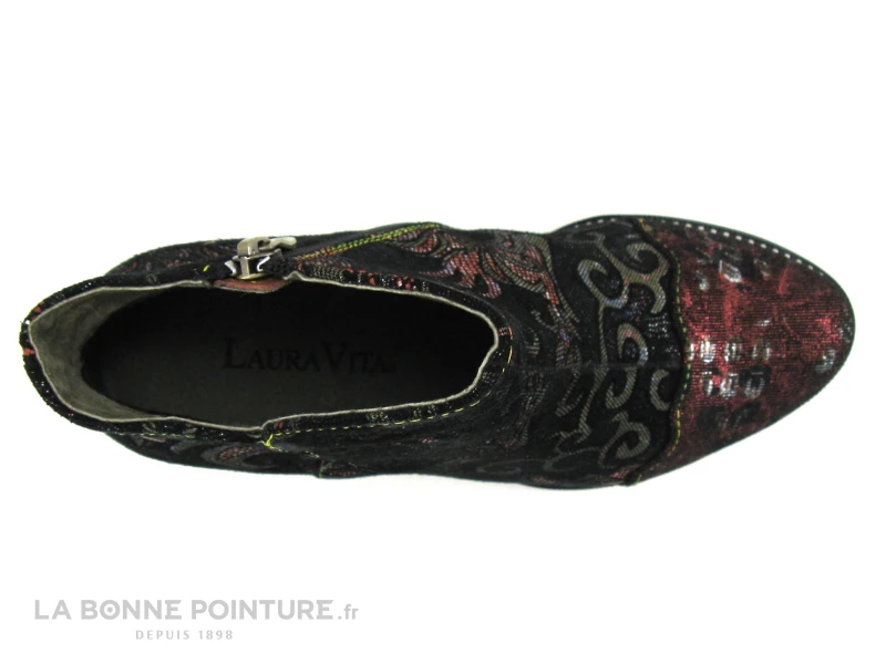 Laura Vita ELCODIEO 212A Wine - Boots Bordeaux Talon Haut – Image 6