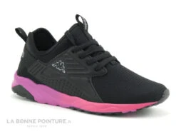 Kappa SAN PUERTO 35156HW A3Z Black Grey Fuchsia - Basket Fille