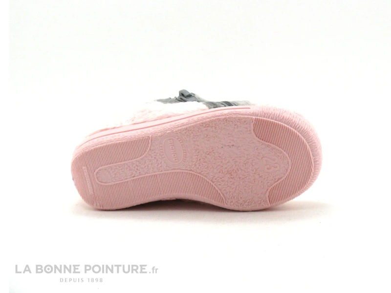 Bellamy MALOU Pingouin Rose - Pantoufle Fille Fermeture Eclair – Image 7