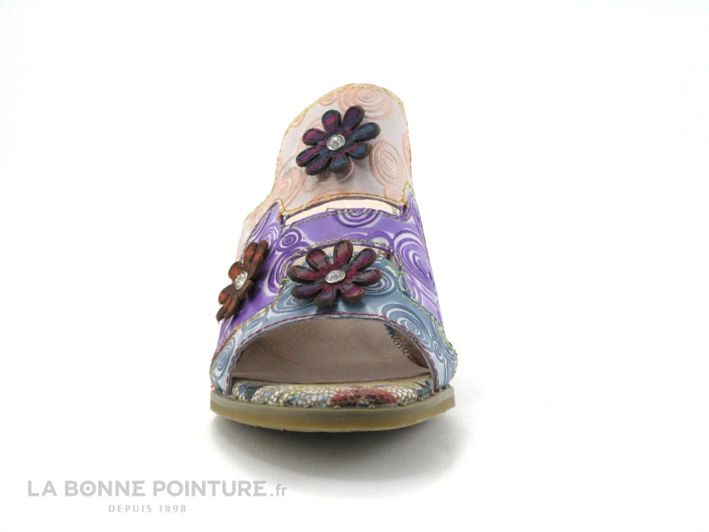 Laura Vita DICEGOO 64 Bleu - Mule Talon Carre – Image 2