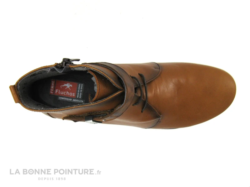 Fluchos NOA 9976 Sugar Nobuck Cuero - Boots Femme - Bride Devant – Image 6