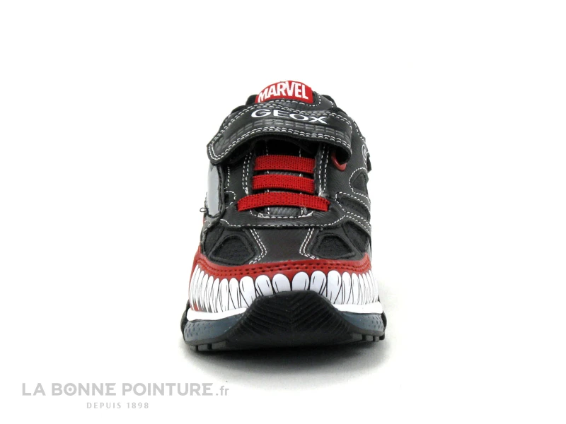 Geox VENOM J26FEC Bayonyc Black Red - Basket Basse GARCON – Image 2