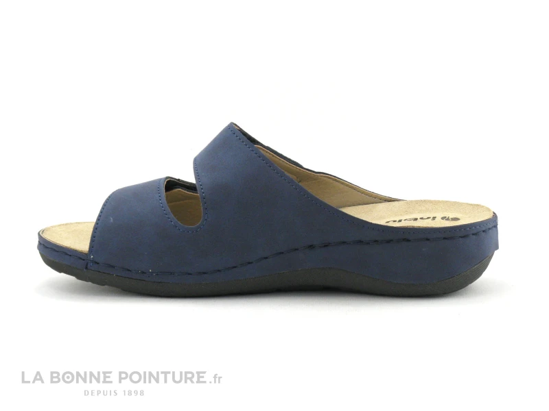 Inblu CONDIBES WD133F03 Bleu Marine - Mule Velcro Femme – Image 3