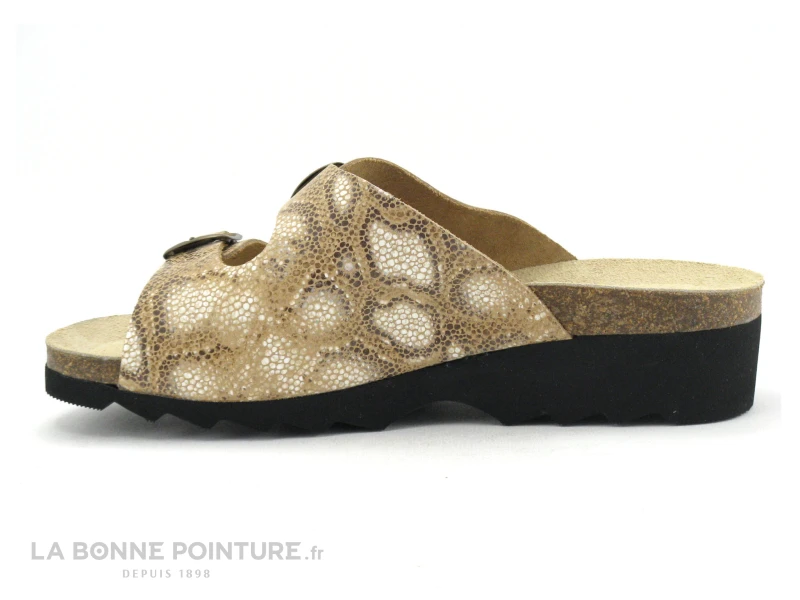 Artika Soft GADIN Crotalia - Mule Confort Beige Reptile – Image 3