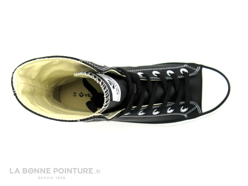 Victoria 061120 Noir - Basket Montante - Semelle Plateforme – Image 6