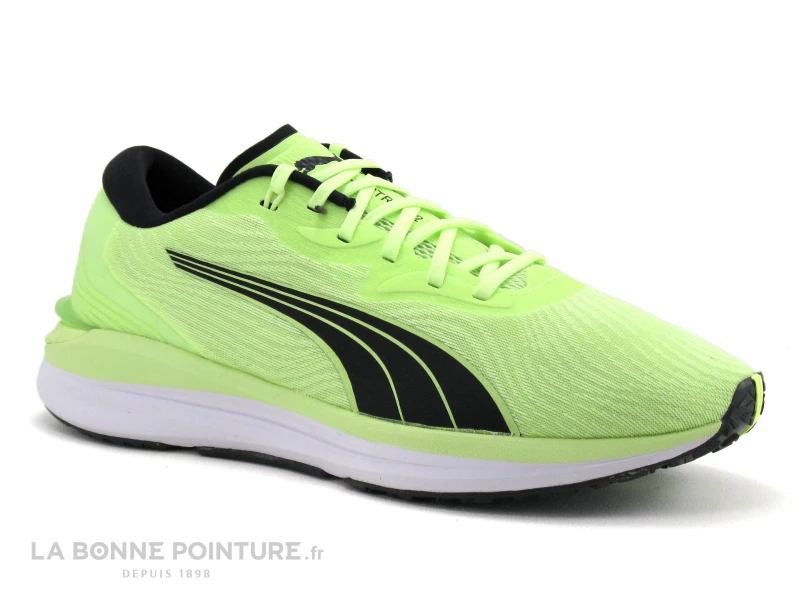 Puma ELECTRIFY Nitro 2 Fizzi - Apple - Basket Running Homme Vert Fluo – Image 5