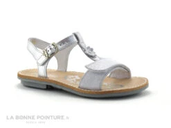 Minibel PAPEETE 1M132334G-190 Argent - Nu-pieds Fille