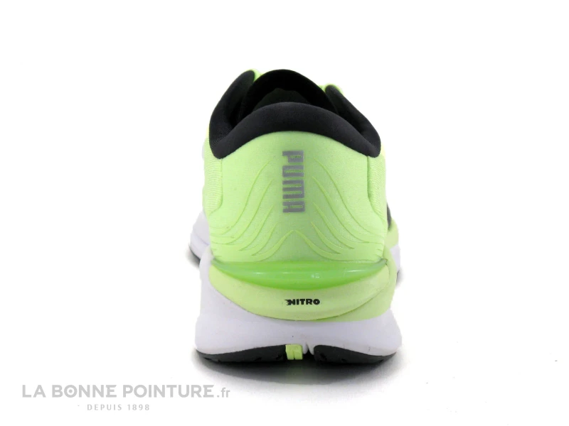 Puma ELECTRIFY Nitro 2 Fizzi - Apple - Basket Running Homme Vert Fluo – Image 4