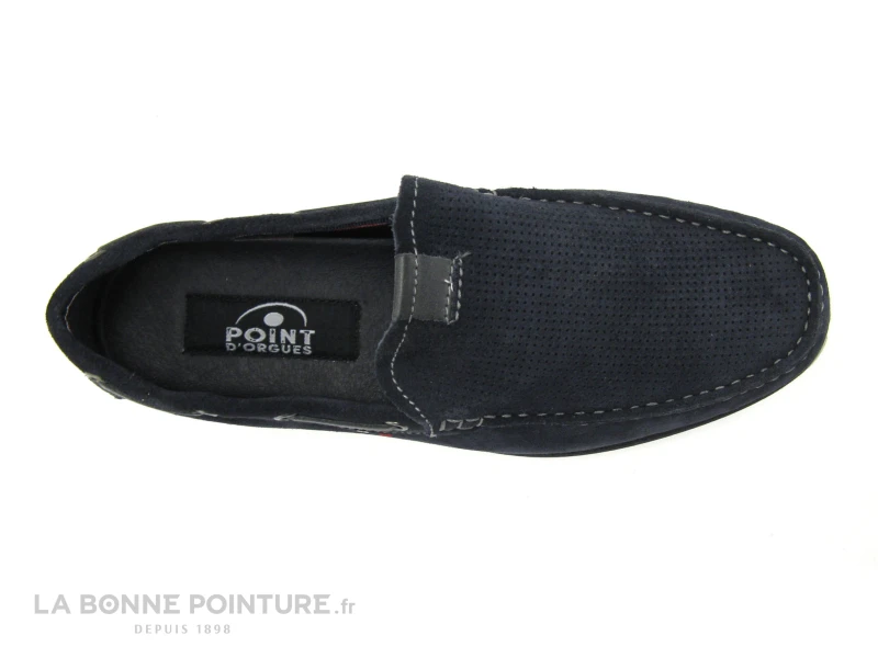 Point D Orgues POSA Bleu Marine - Mocassin Homme – Image 4