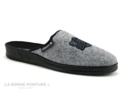Airplum FRIMA Gris - Pantoufle Mule Homme Ultra Souple