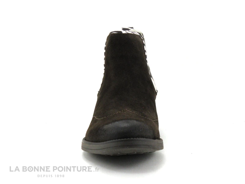 La Vie Est Belle - CACTUS Ebene - Boots Chelsea Femme Marron Fonce – Image 2