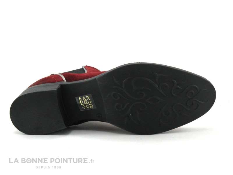 La Vie Est Belle - CACTUS - Boots Western Femme - Bordeaux – Image 7