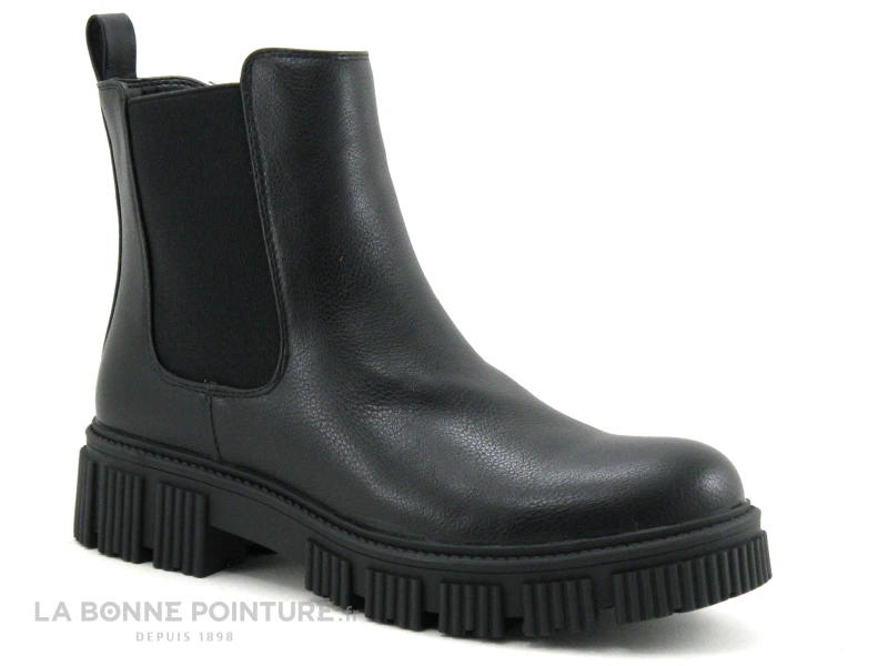 Dockers 51SA709 610 100 - Boots Noires Femme - Semelle Epaisse