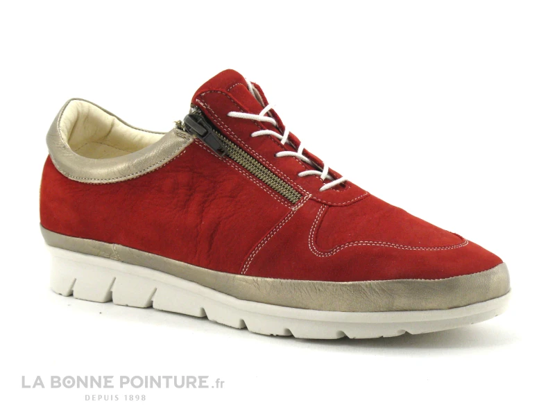 Pedi Girl COTY Fumo Rosso - Basket Confort Femme Rouge