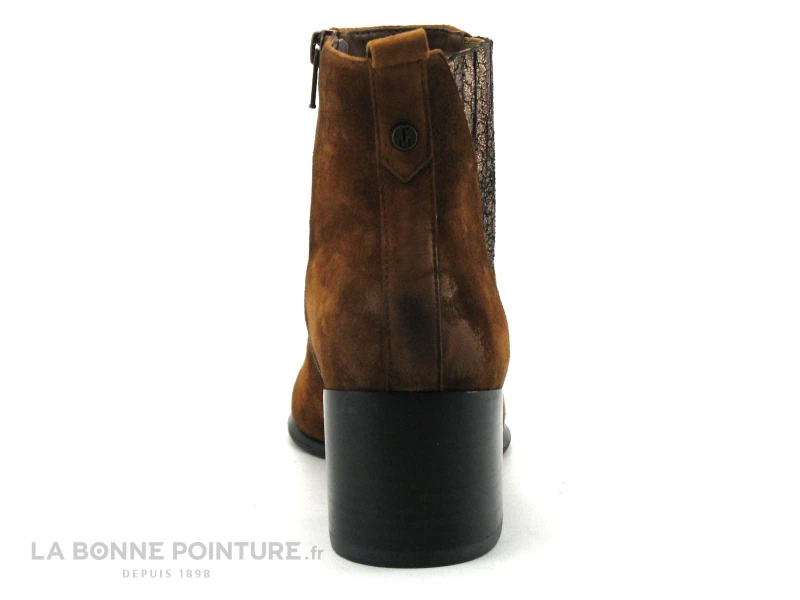 Fugitive FLAK Chataigne - LPIQM47 - Bottine Western Femme â Image 4