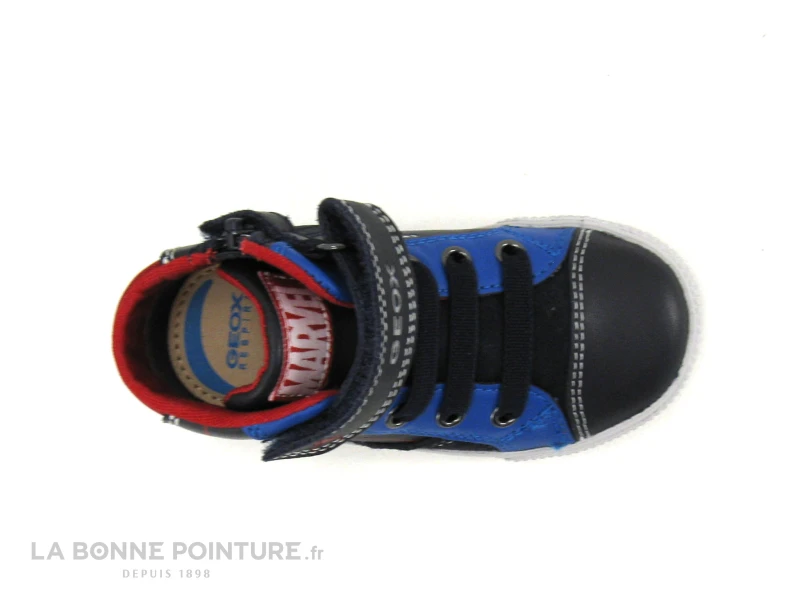 Geox Basket Spiderman B26A7C Kilwi - Navy Royal - Sneakers GARCON – Image 6