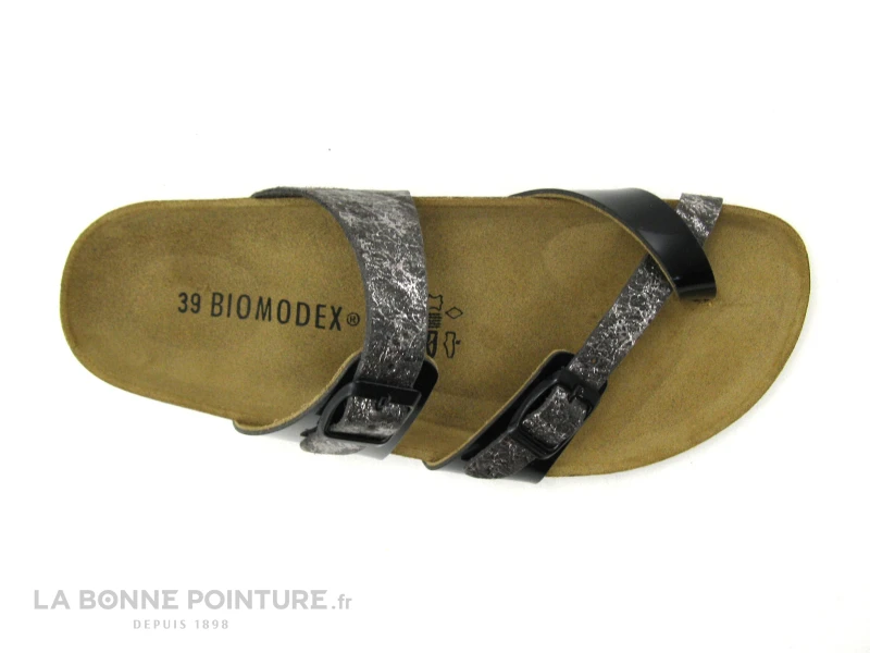 Biomodex 1895 Noir - Gris - Tong Reglable Femme – Image 4