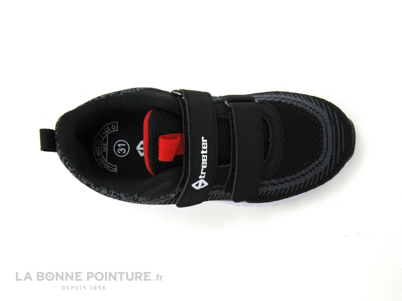Streeter LAPALOS Noir - 2 Velcros - Basket Enfant – Image 6
