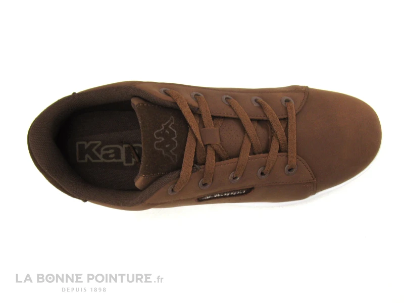 Kappa TCHOURI LACE 304NFD0 Marron Fonce - Basket Lacet – Image 6