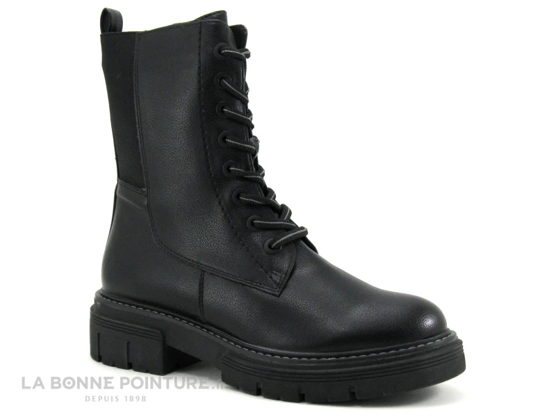 Marco Tozzi 2-25239-29 Black - Bottine Rangers Femme Noire â Image 5