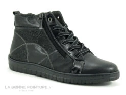 3 Points De Suspension KIARI 22395-009 - Noir - Chaussure Montante F