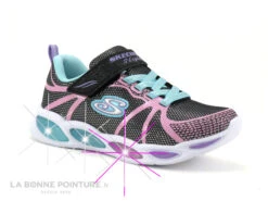 Skechers 302042L Shimmer Beams Sporty Glow - Basket Led Fille