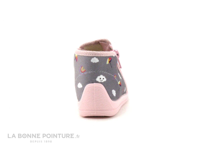 Bellamy MARTINE TWINS Grenouille Grise - Chausson Premiers Pas – Image 4