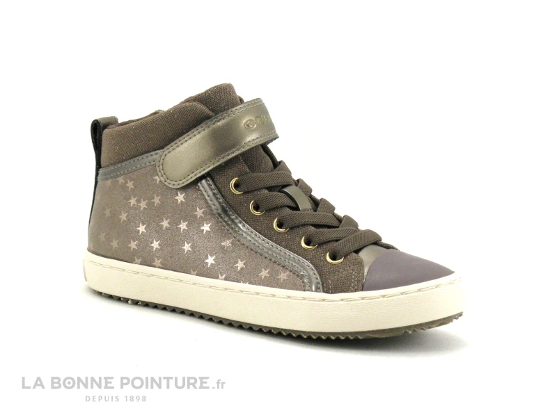 Geox KALISPERA Smoke Grey - J744GI - Basket Montante Fille – Image 5
