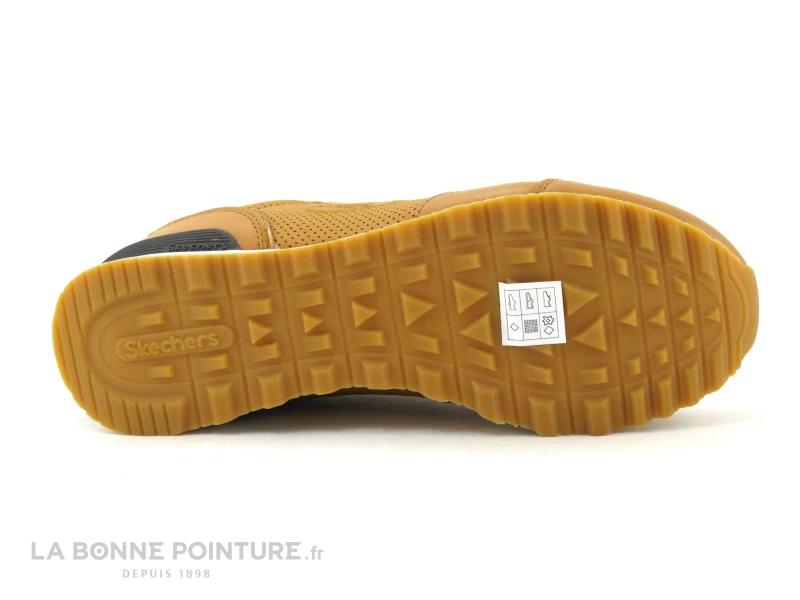 Skechers OG 85 PORTHOLE Wheat - Basket Femme Marron Camel – Image 7