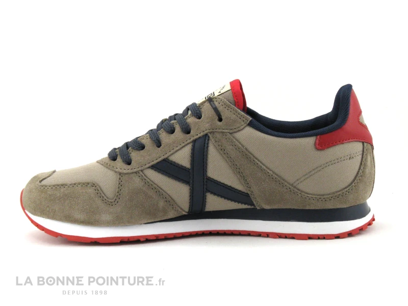 Munich MASSANA 437 Beige Bleu Rouge - Sneakers Mode Homme – Image 3