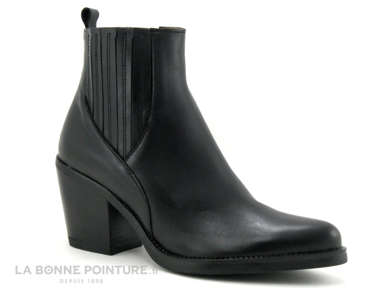Patricia Miller 5142 Crimea Negro - Boots Western Femme Noire – Image 5