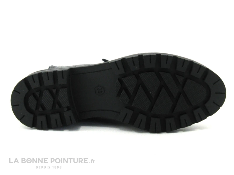 Marco Tozzi 2-25212-29 Black - Bottine Noire Avec Lacet Et Zip – Image 7