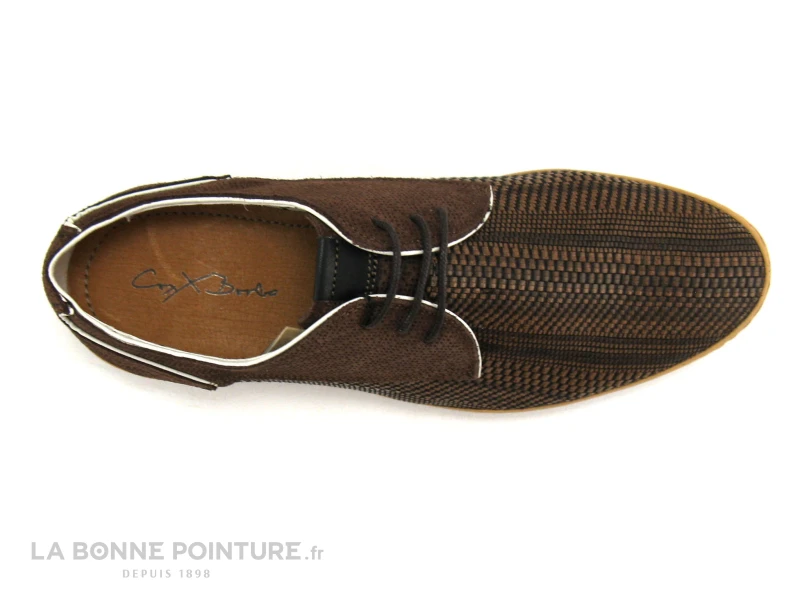 Coxx Borba MNEWMAROT Brown - A103-03 - Chaussure Derby Homme – Image 6
