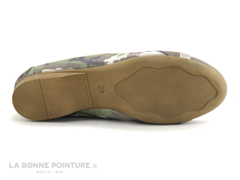 INEA Isabeau Camouflage Kaki Marron - Ballerine – Image 7