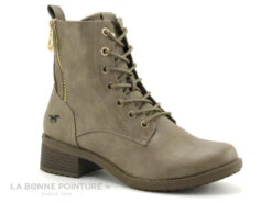 Mustang 1402 502 308 Erde - Bottine Taupe Femme