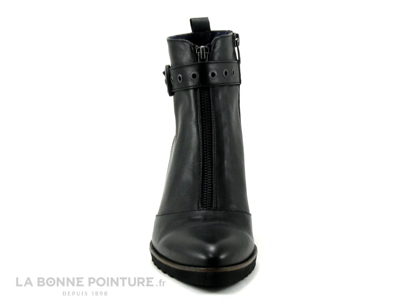Dorking THAIS D8300 Sugar Negro - Bottine Noire - Talon Haut – Image 2