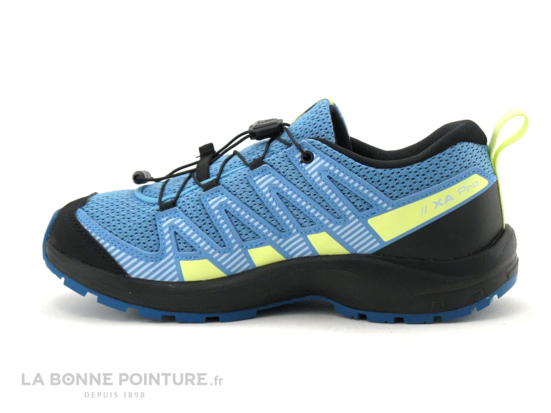 Salomon XA PRO V8 J Delphinium Blue Black - Basket Sport – Image 3