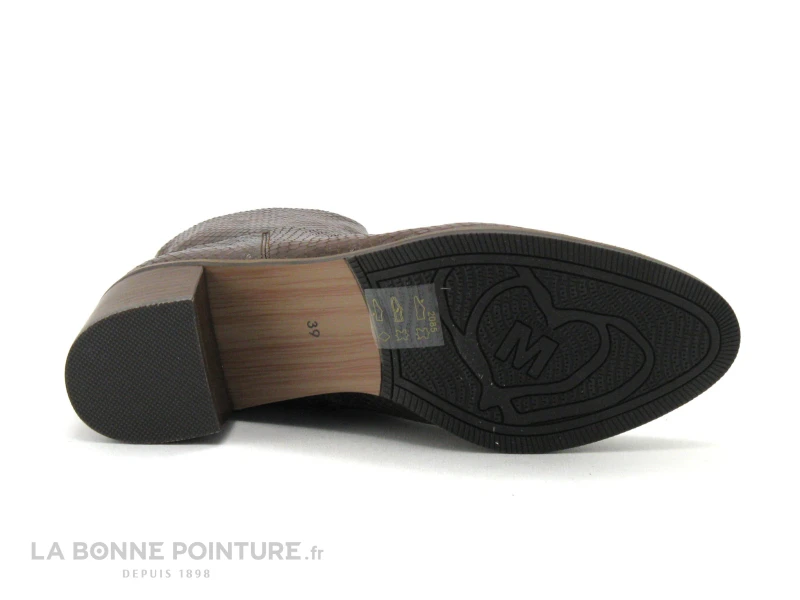 MamZelle TALION Serpent Tan - Bottine Marron Femme – Image 6