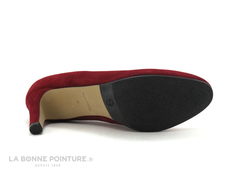 Tamaris 1-22414-25 Ruby - Escarpin Bordeaux Cuir Velours – Image 7
